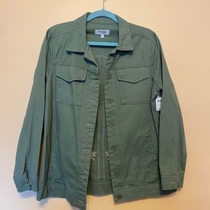 Army Jacket with Embroidery